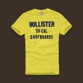 Camisa Masculina Hollister Amarela